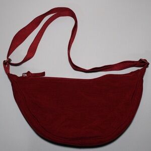Small Nylon Crescent Crossbody Bag